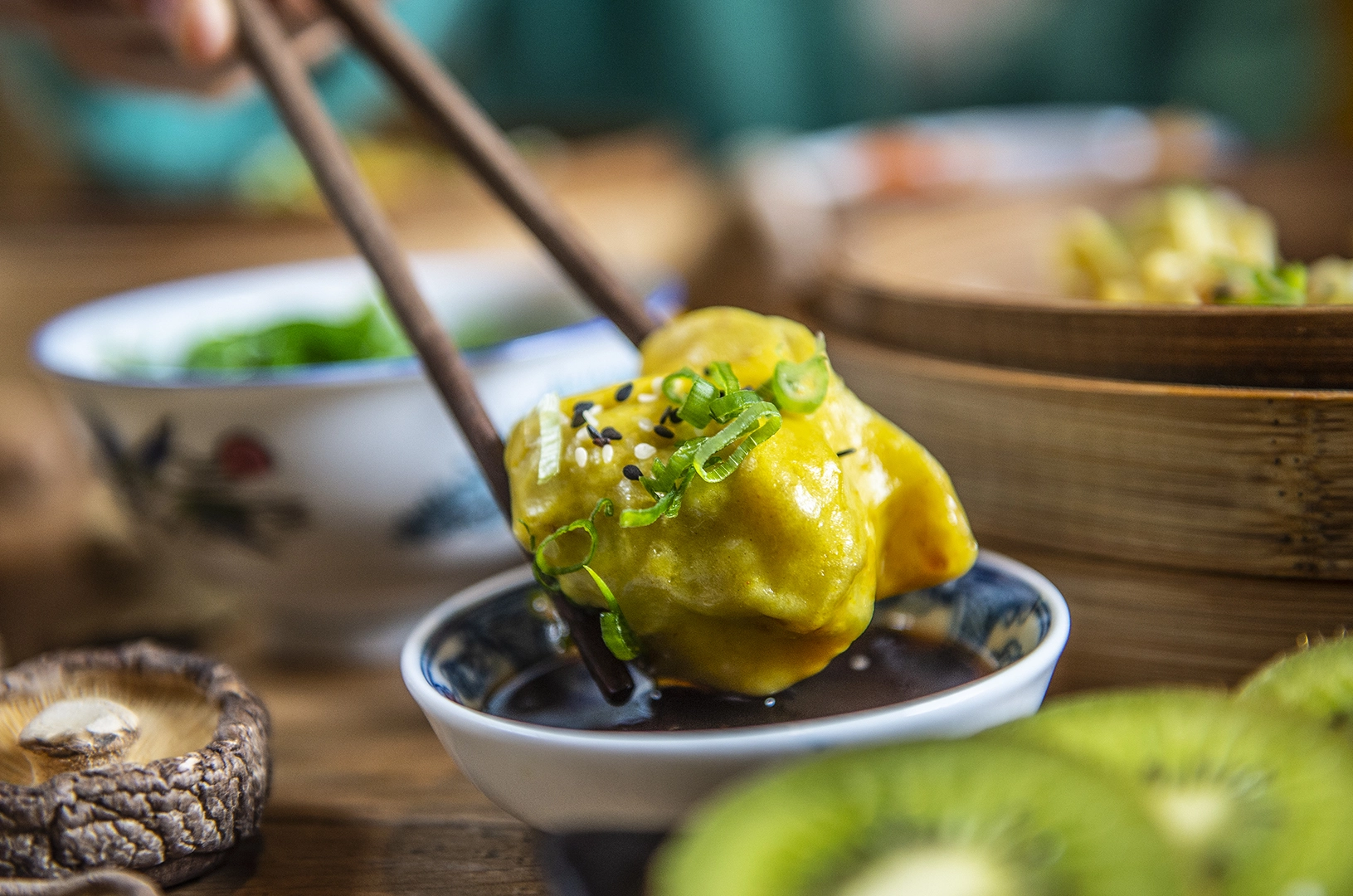 Jídlo v restauraci Dim Sum Spot & Pub Anděl