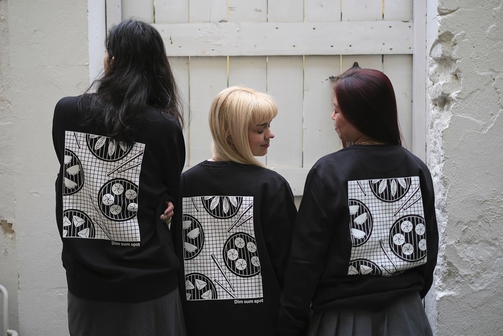 Bavlněné mikiny Dim Sum Spot